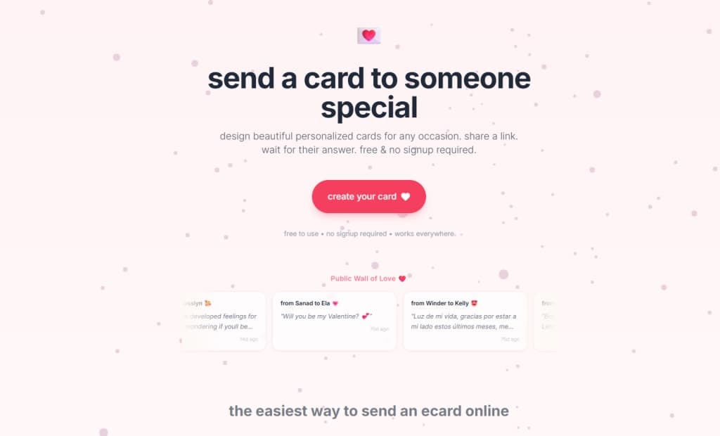 Instant eCard screenshot 1 of 2