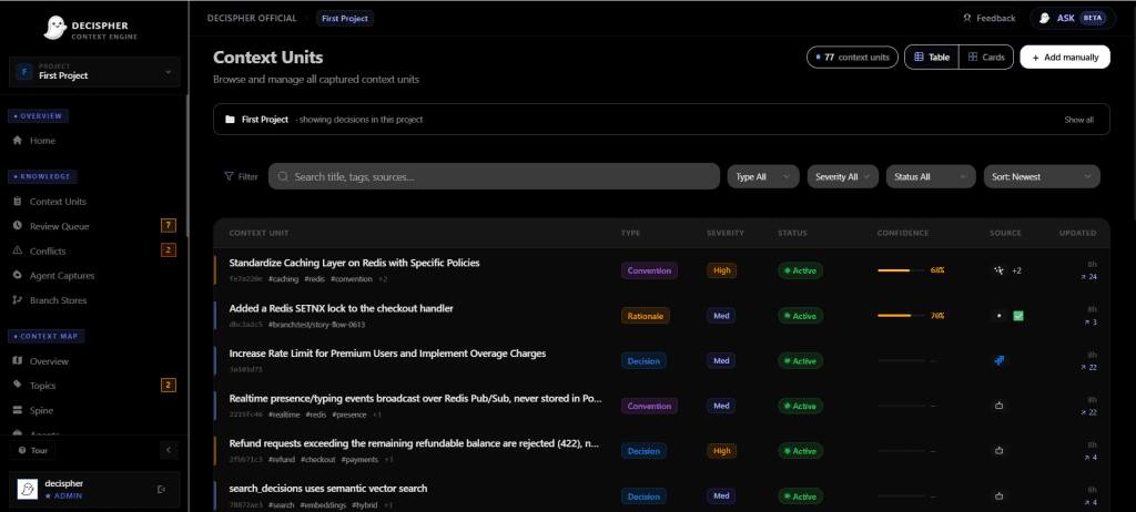 Decispher screenshot 2 of 4