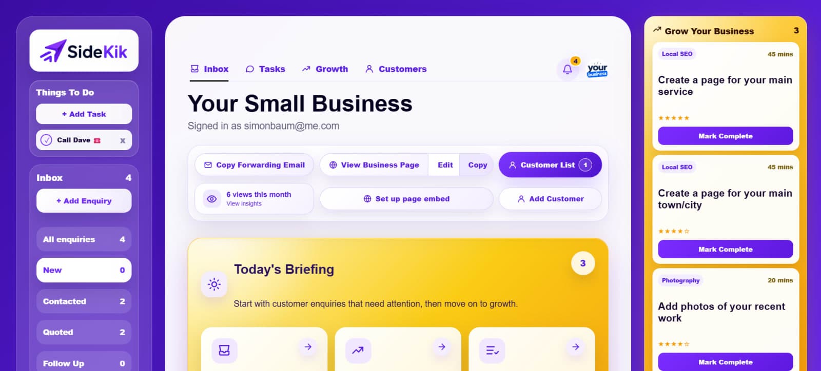 Nice One CRM screenshot 1 of 1