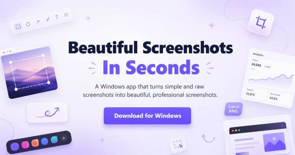 Windowshot - Beautiful screen recordings and screenshots without the editing.