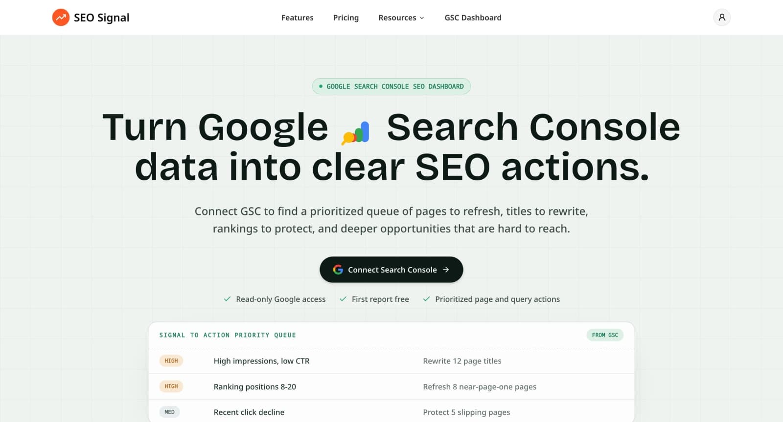 SEO Signal screenshot 1 of 1
