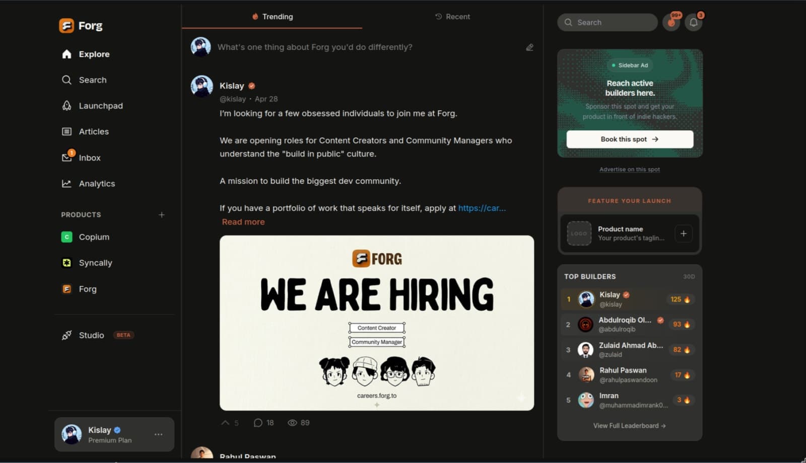 Forg screenshot 3 of 5