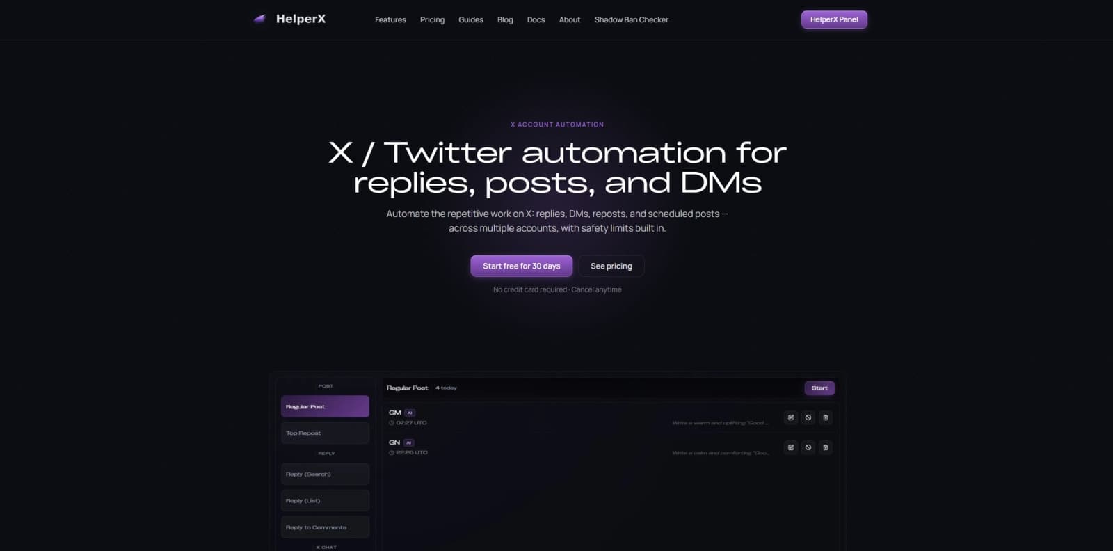 HelperX screenshot 1 of 1