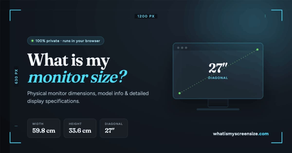What Is My Screen Size? screenshot 3 of 4