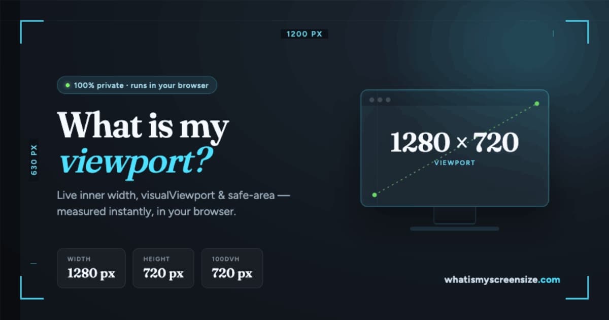 What Is My Screen Size? screenshot 2 of 4