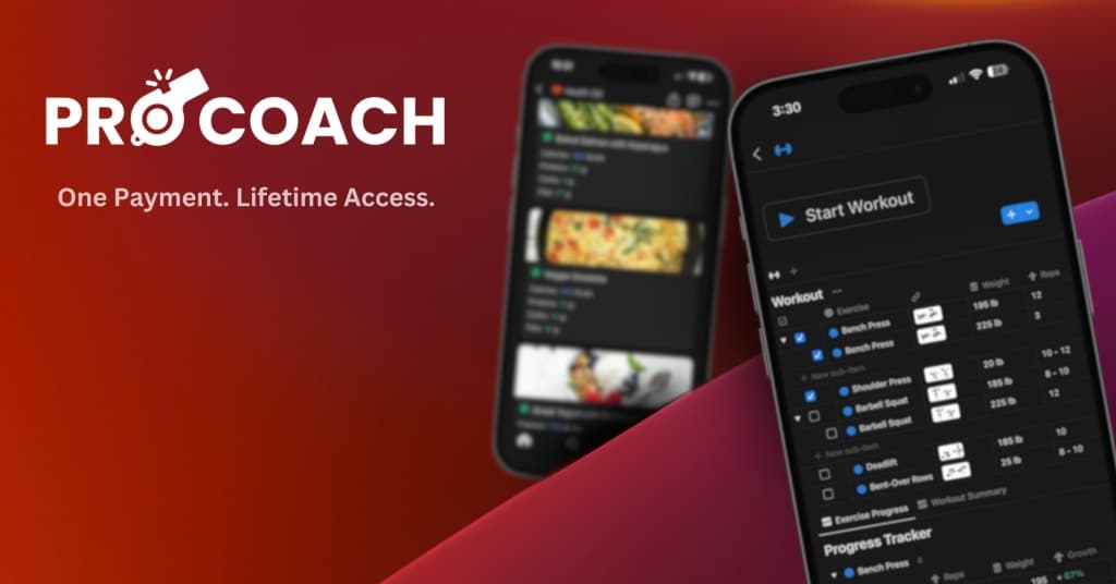 PRO COACH - Run & grow your personal training. No subscriptions. No limits.