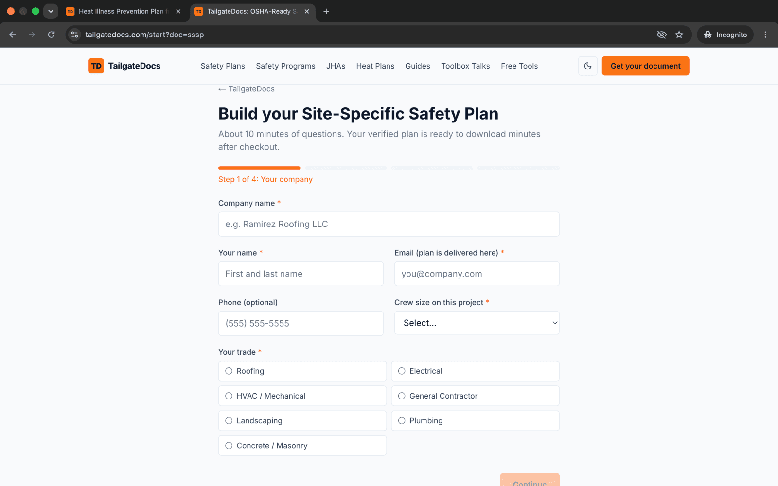 TailgateDocs screenshot 1 of 6