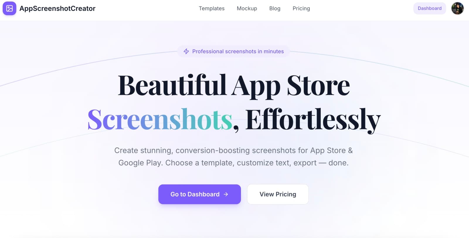 AppScreenshot Creator screenshot 1 of 1