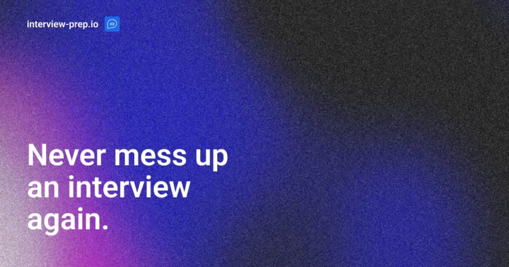 Interview Prep.io - AI mock interviews with STAR scoring