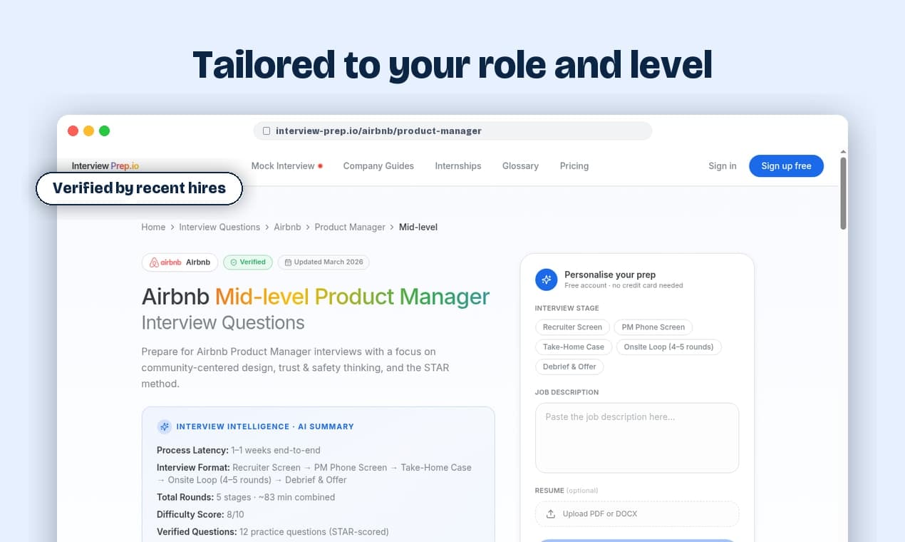 Interview Prep.io screenshot 6 of 6