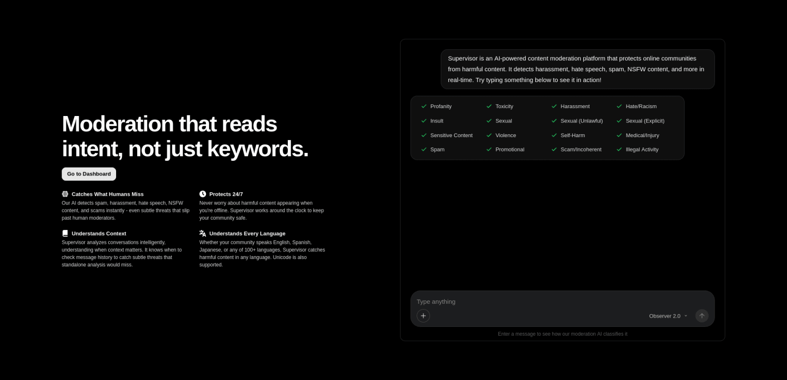 Supervisor screenshot 1 of 2