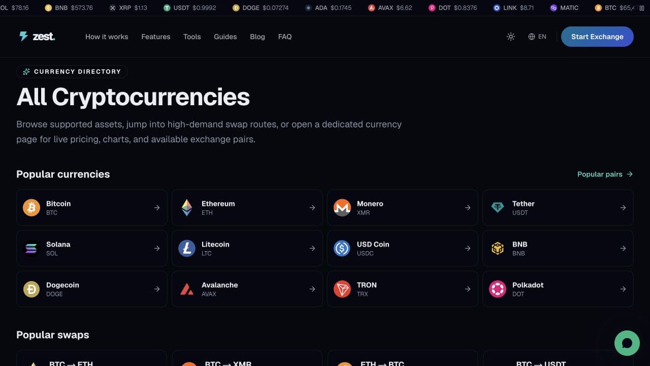 Zest Exchange screenshot 2 of 4