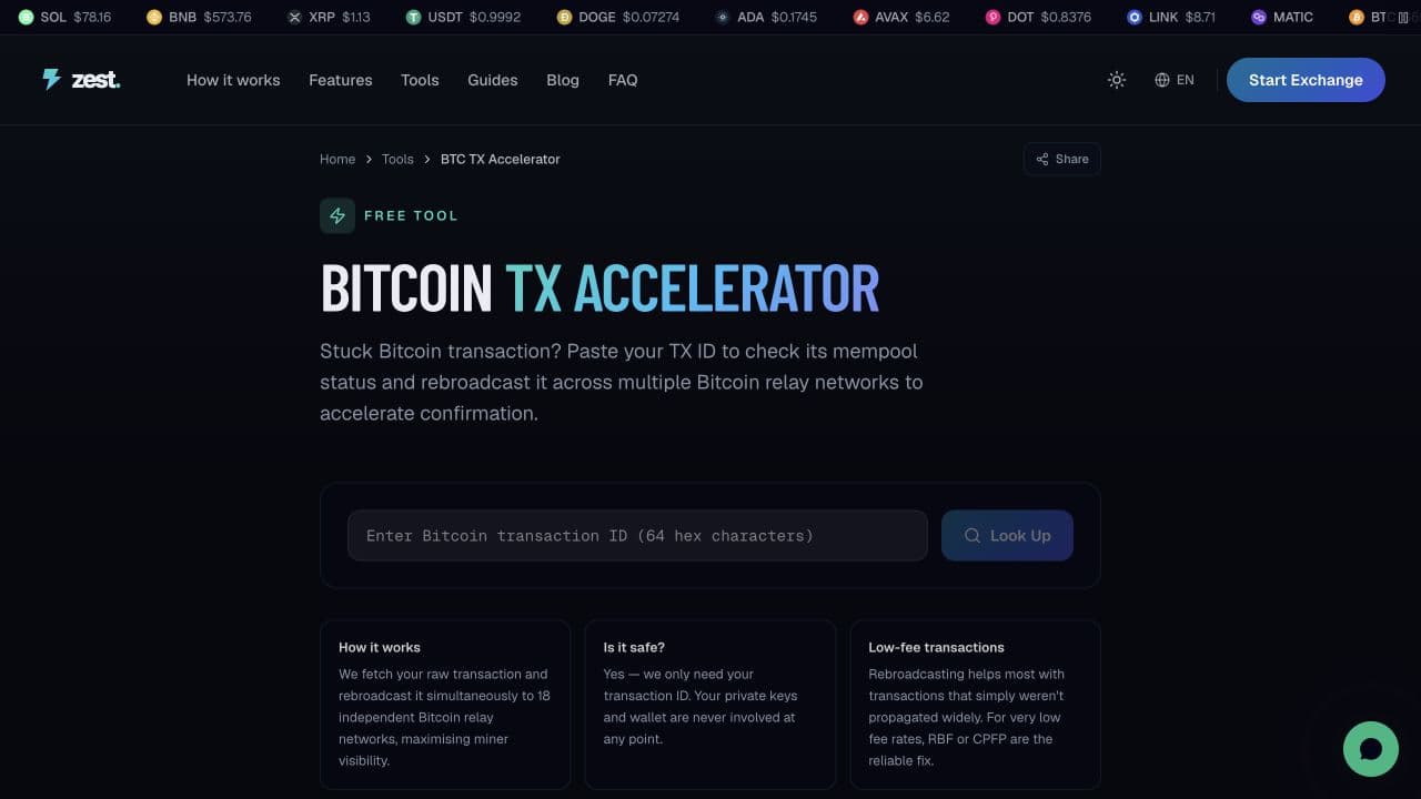 Zest Exchange screenshot 4 of 4