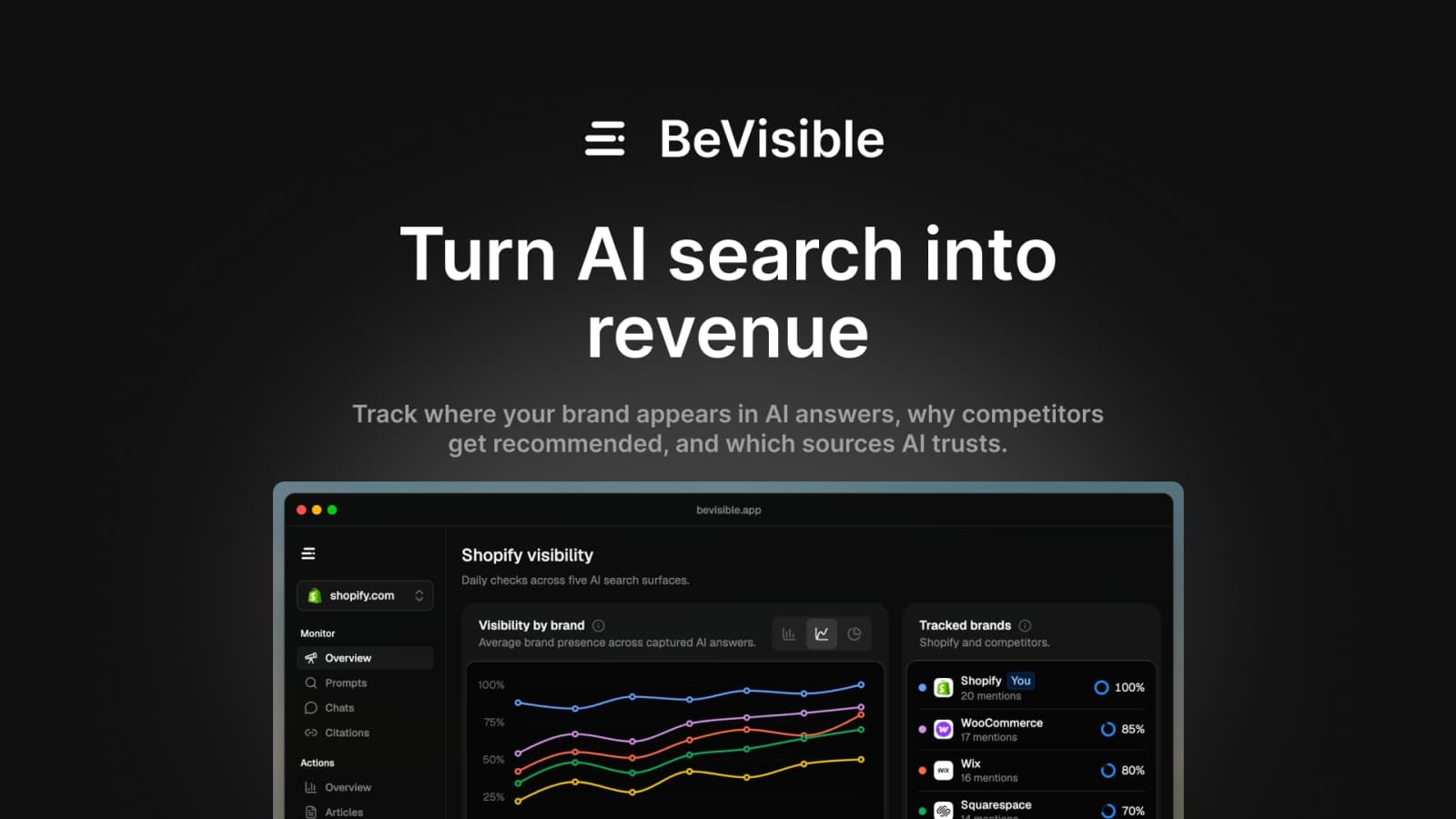 BeVisible screenshot 1 of 2