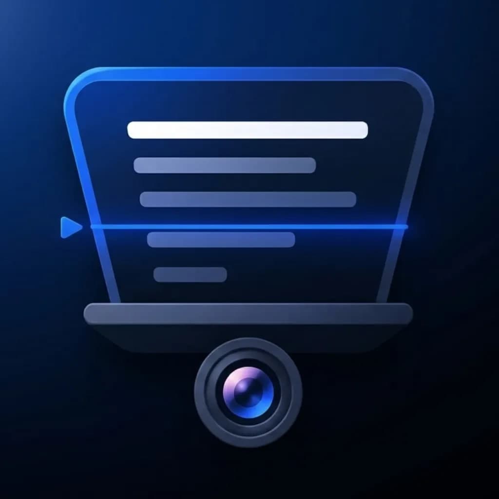 Teleprompter-Scrolling Scripts logo