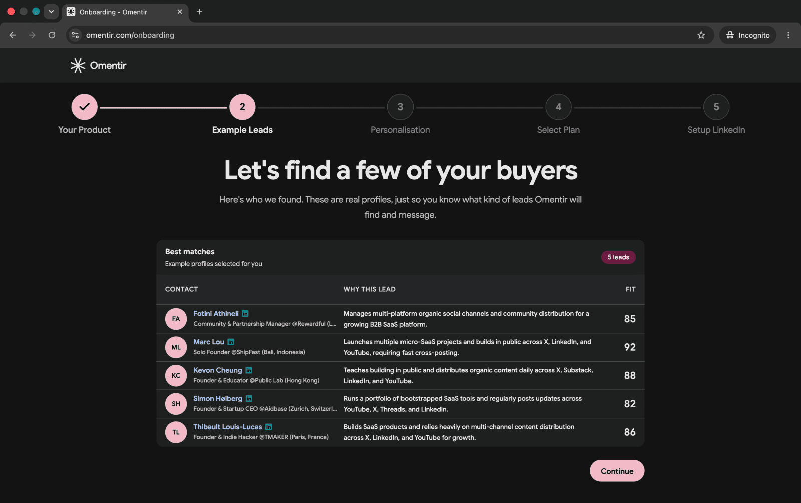 Omentir screenshot 2 of 3