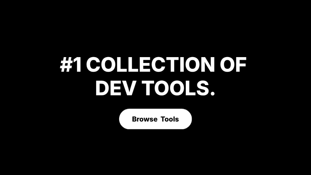 Simple Dev Tools - Fast, privacy-first developer utilities