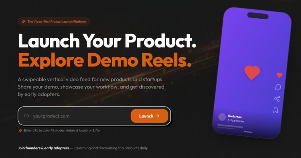 Lifto - Swipe, discover, and launch products.