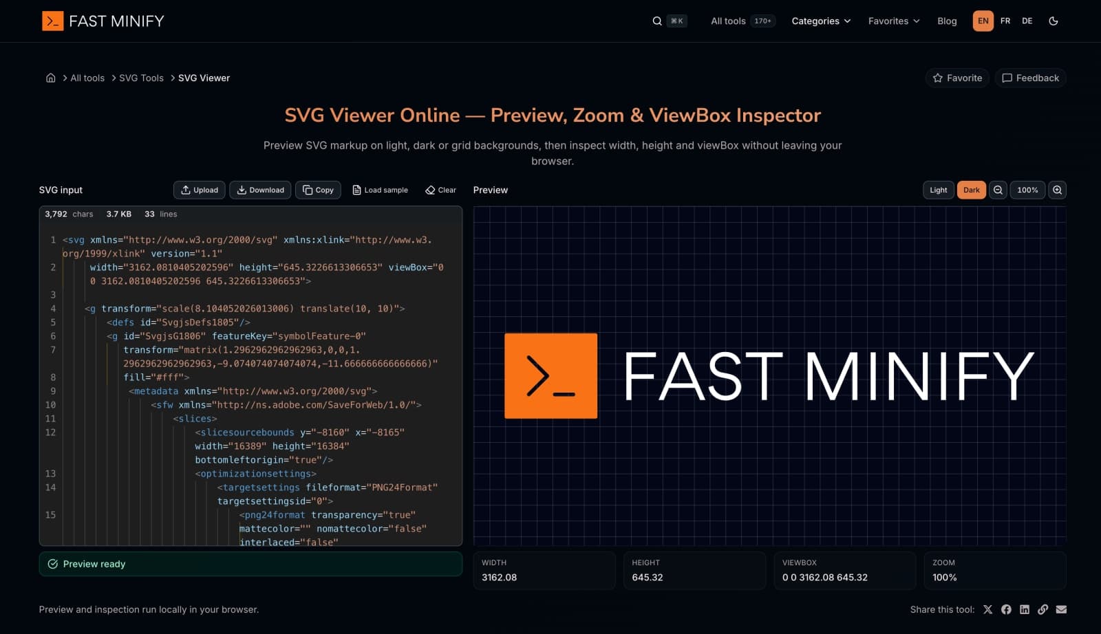 FastMinify screenshot 2 of 6