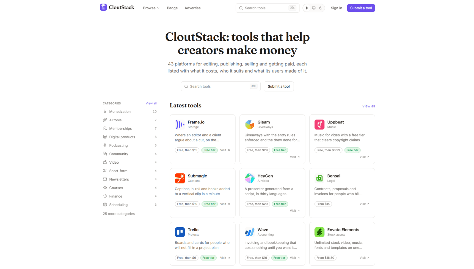 CloutStack screenshot 1 of 1