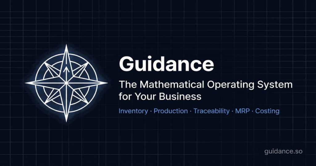 Guidance - The operations platform built for growing CPG brands