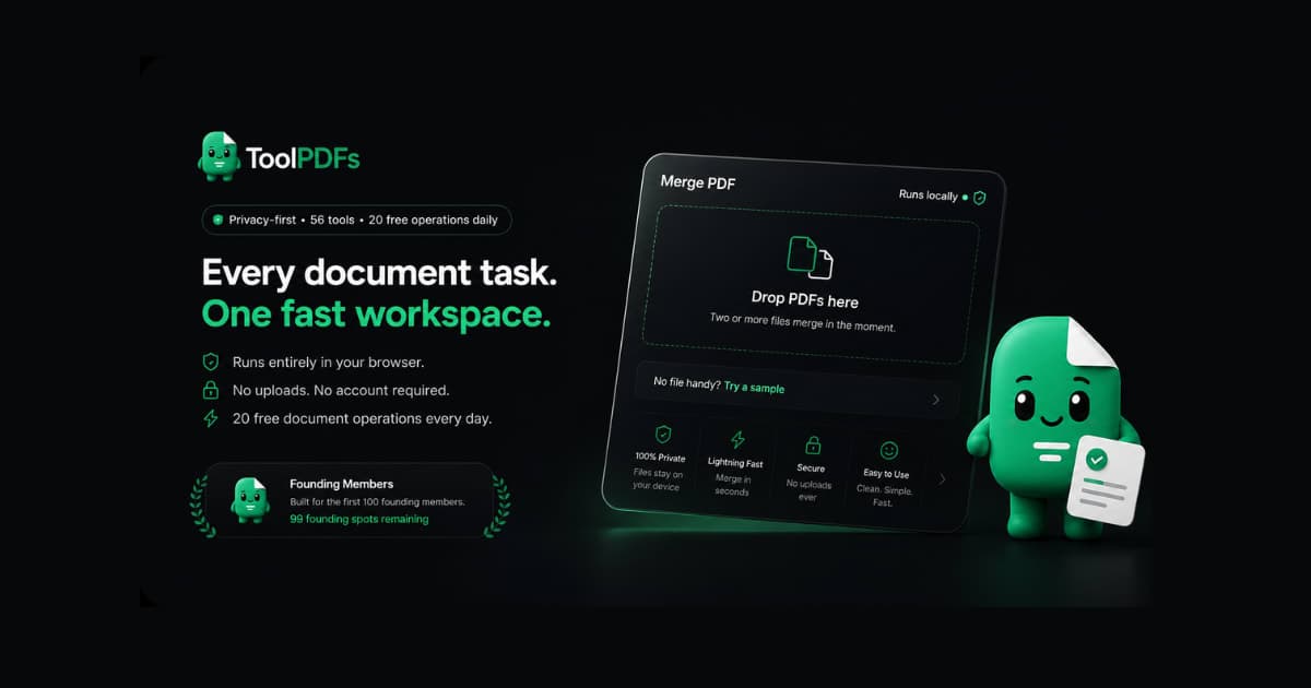 ToolPDFs screenshot 1 of 3