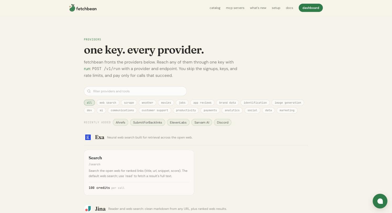 Fetchbean screenshot 1 of 3