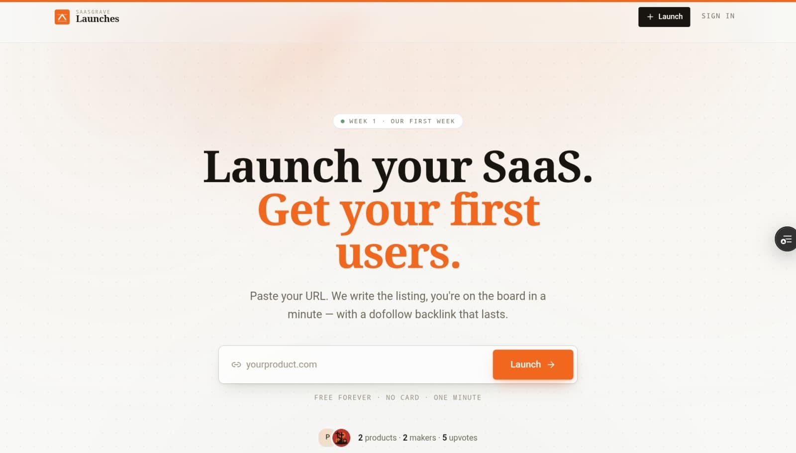 SaasGrave Launches screenshot 1 of 4