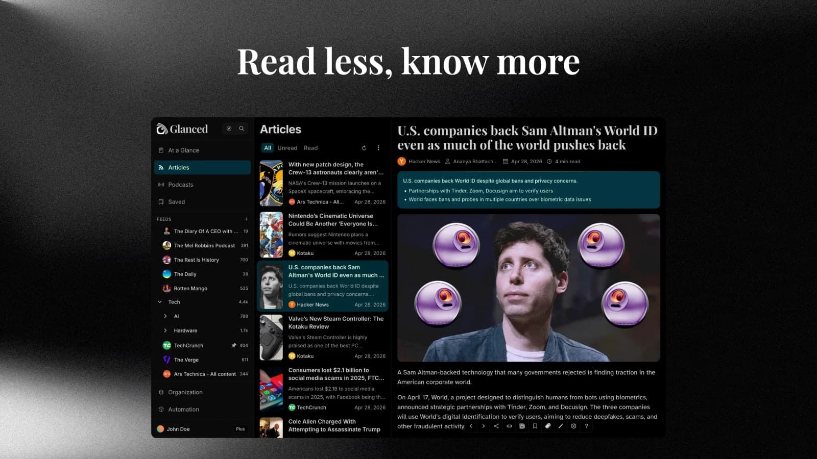 Glanced screenshot 3 of 5