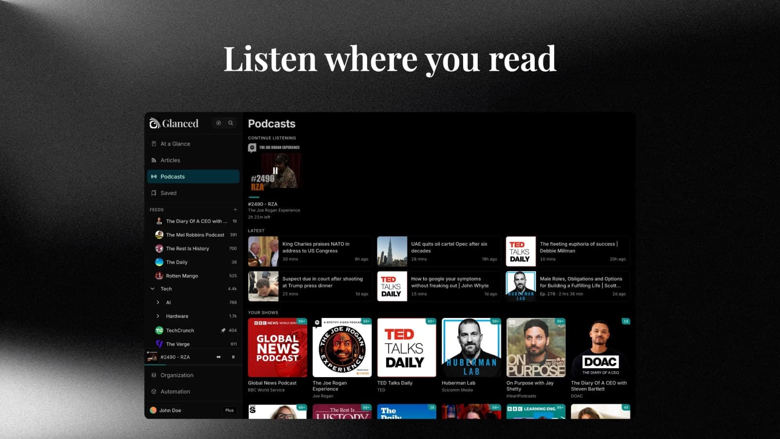 Glanced screenshot 4 of 5