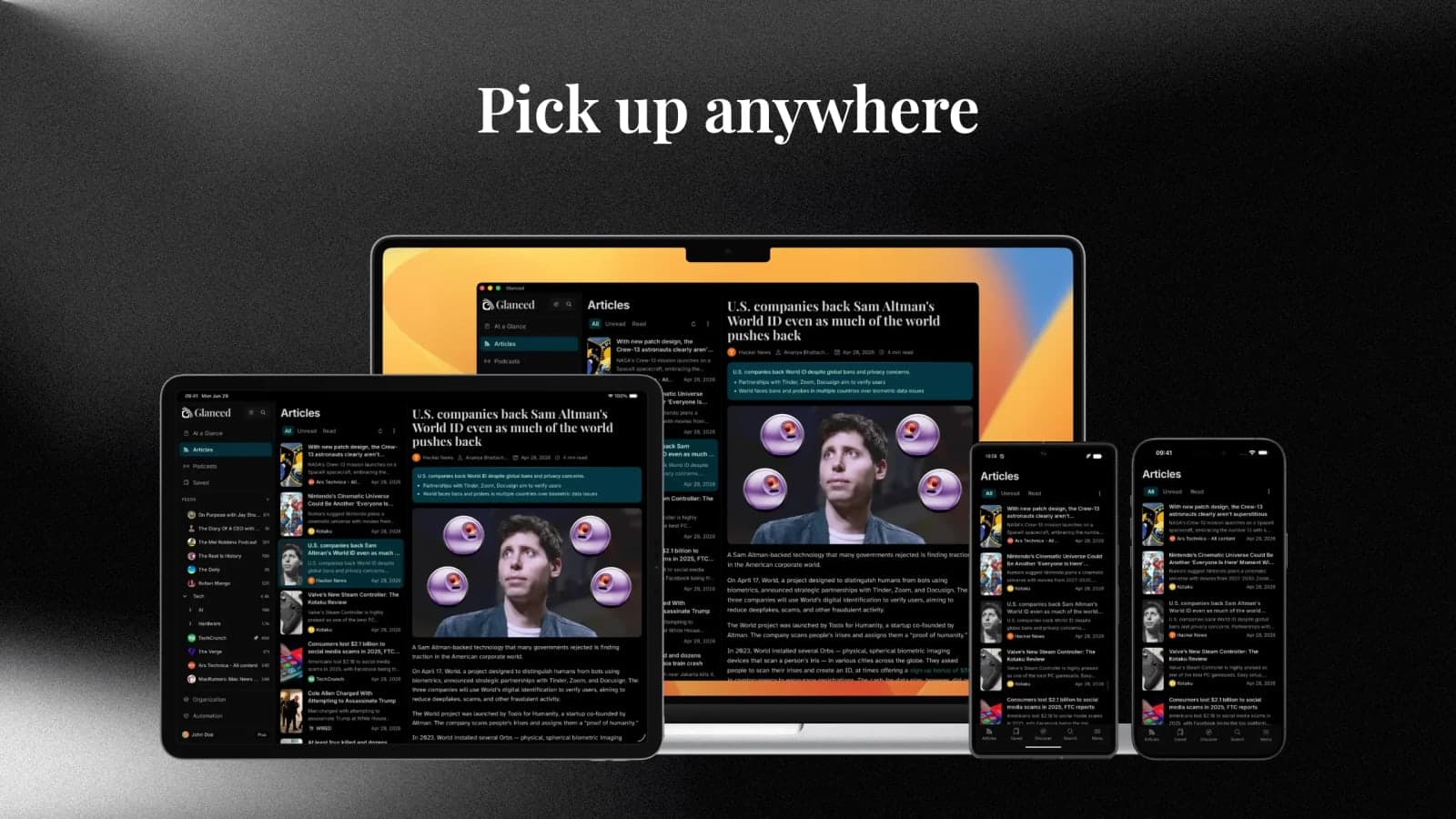 Glanced screenshot 5 of 5