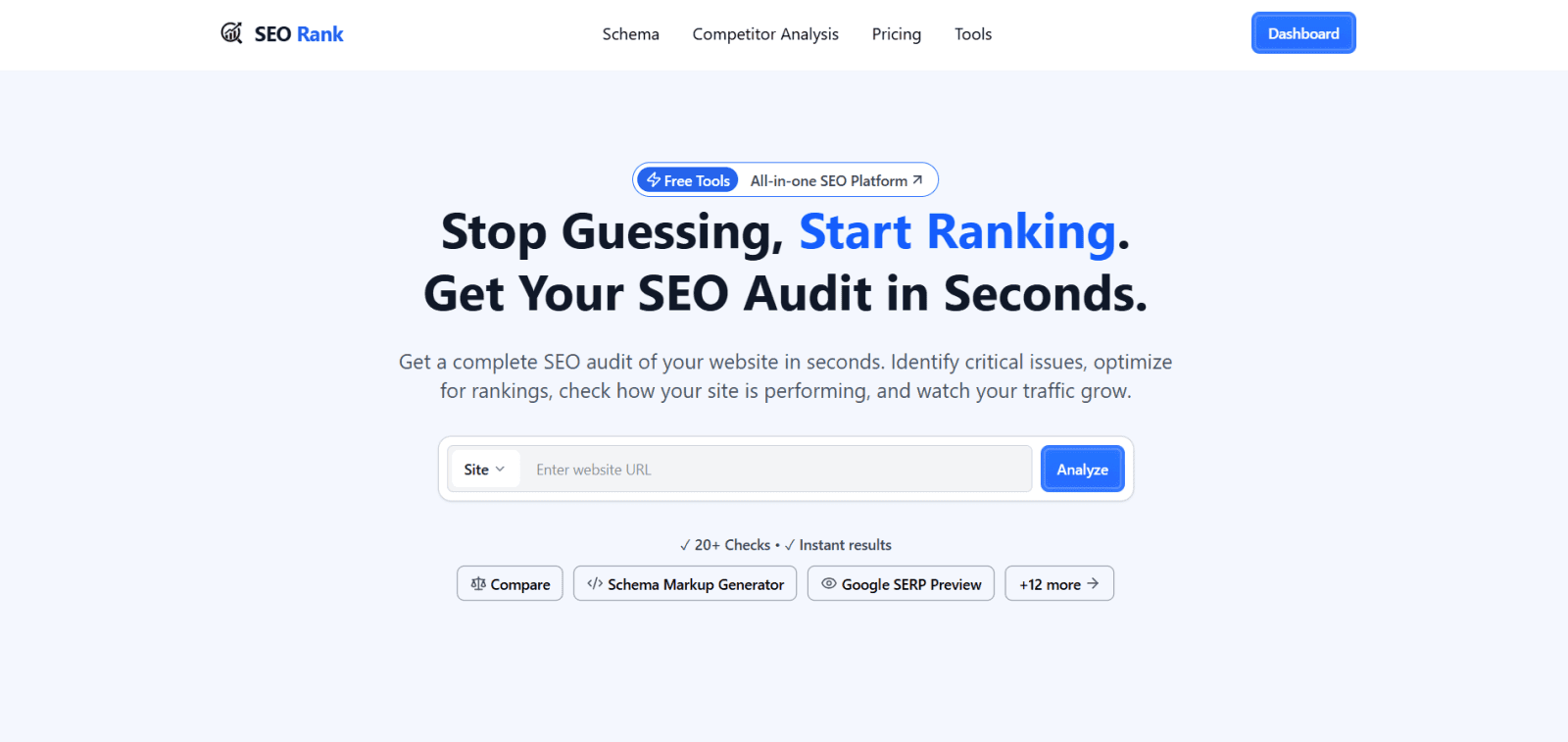 SEO Rank screenshot 2 of 4