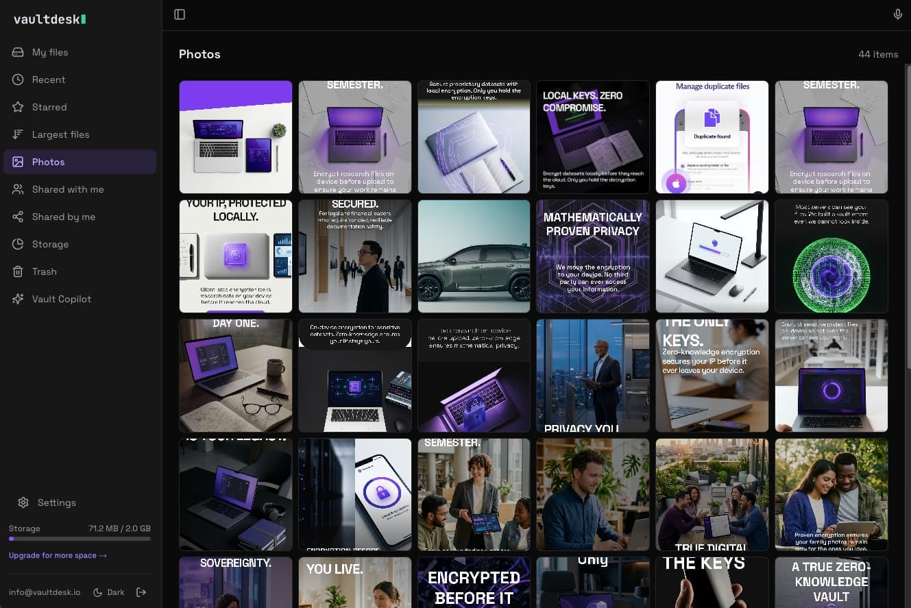 Vault Desk screenshot 6 of 6