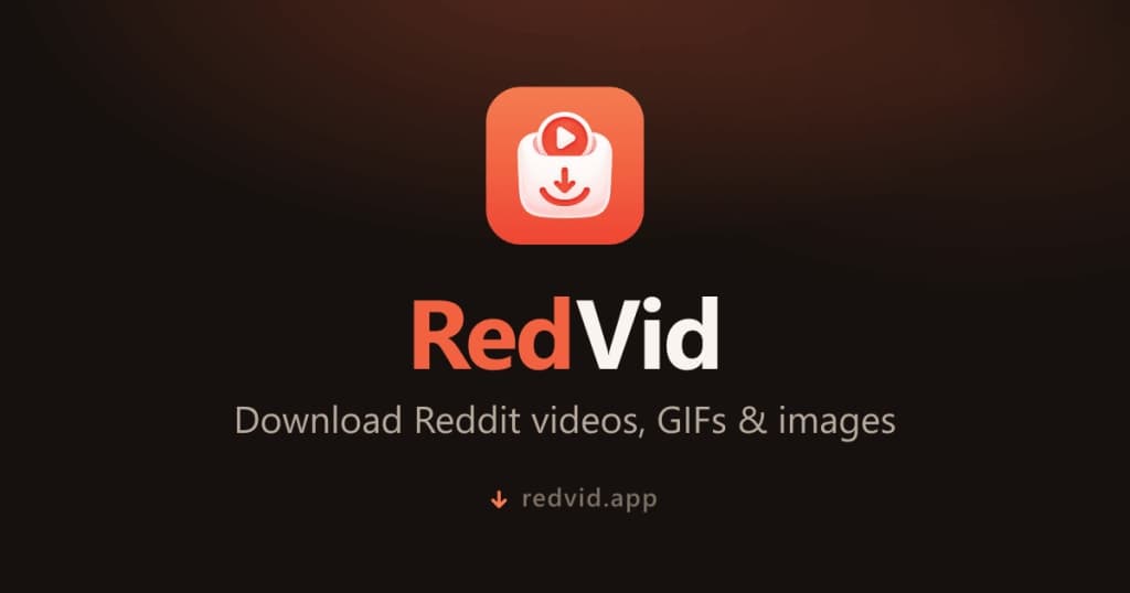 RedVid - Download Reddit videos with sound easily
