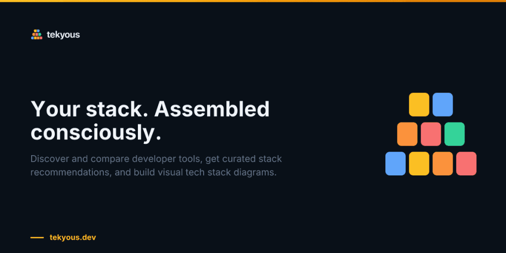 Tekyous - Build your tech stack visually