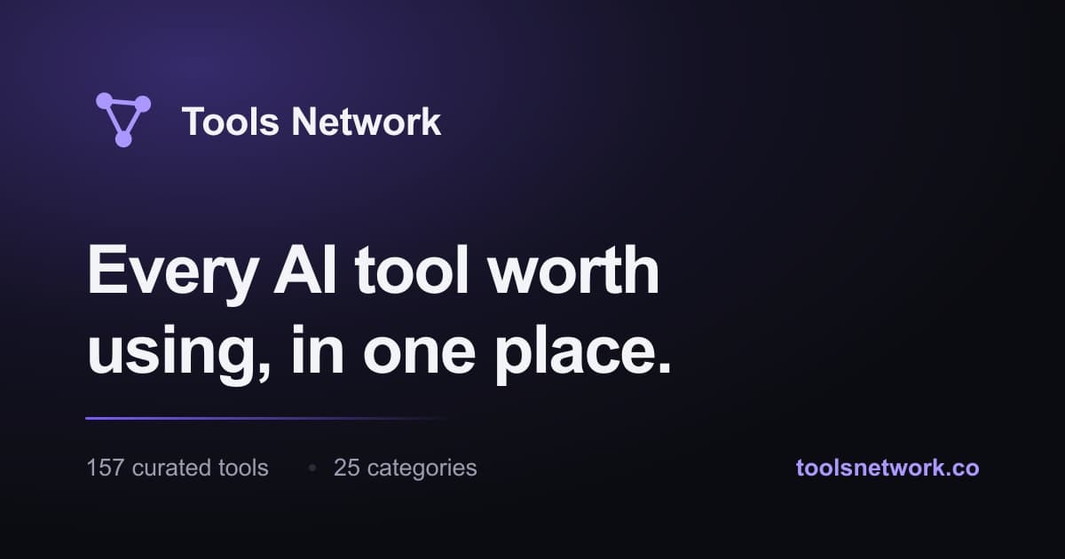Tools Network screenshot 1 of 1