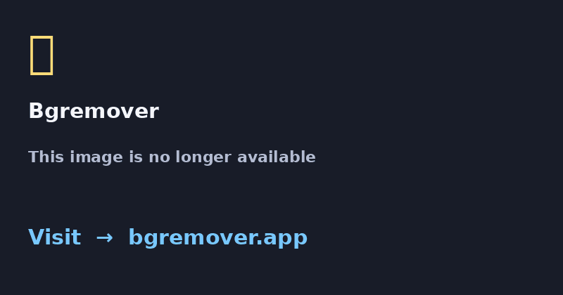 Bg Remover - Remove Image Backgrounds in Seconds