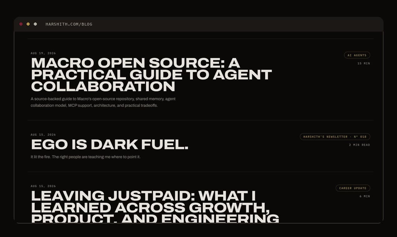 Harshith's Newsletter screenshot 4 of 5