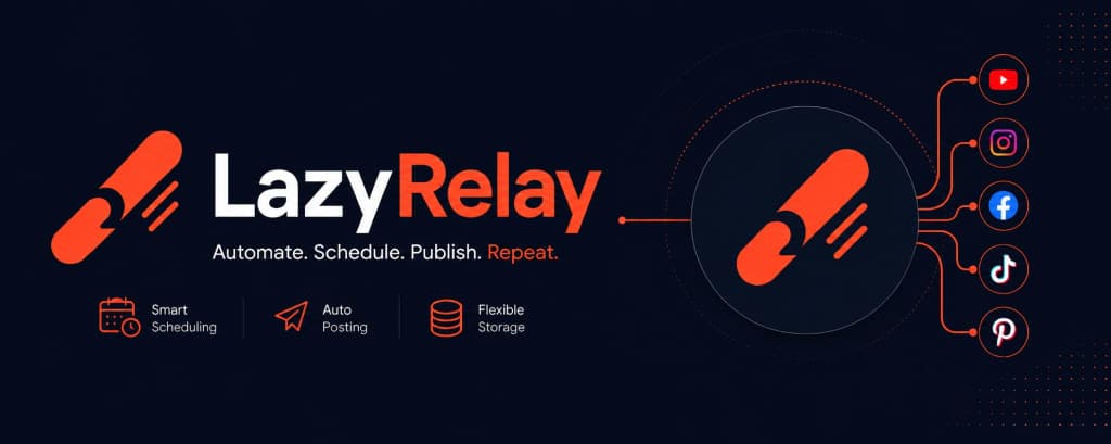 LazyRelay - Schedule posts, verify they're live.