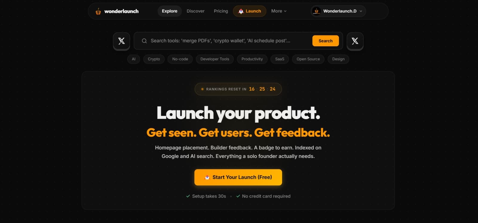 WonderLaunch screenshot 1 of 5