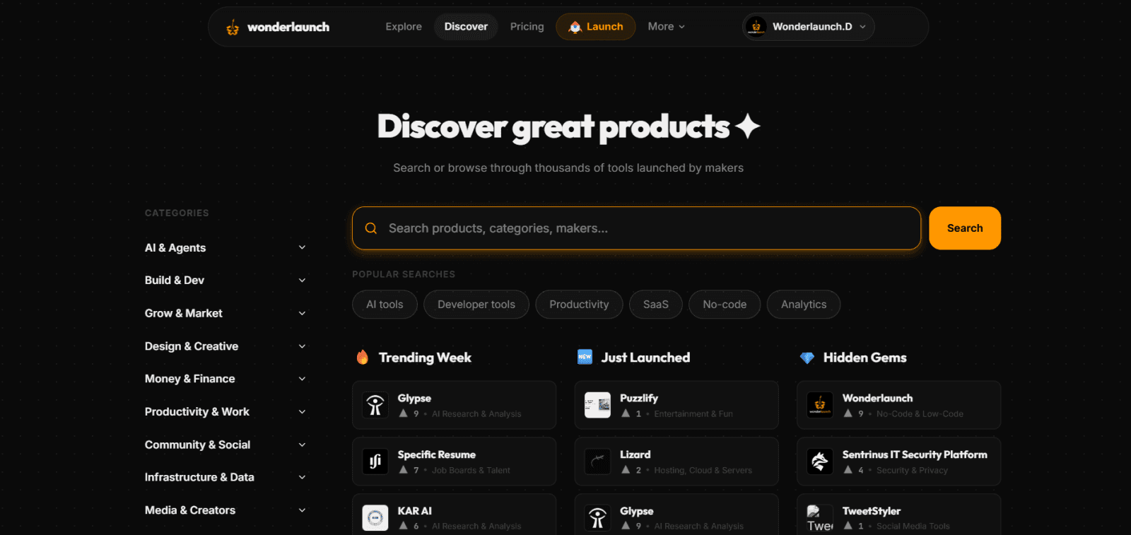 WonderLaunch screenshot 5 of 5