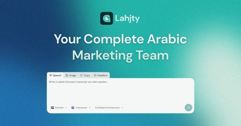 Lahjty - Craft Arabic marketing in local dialects