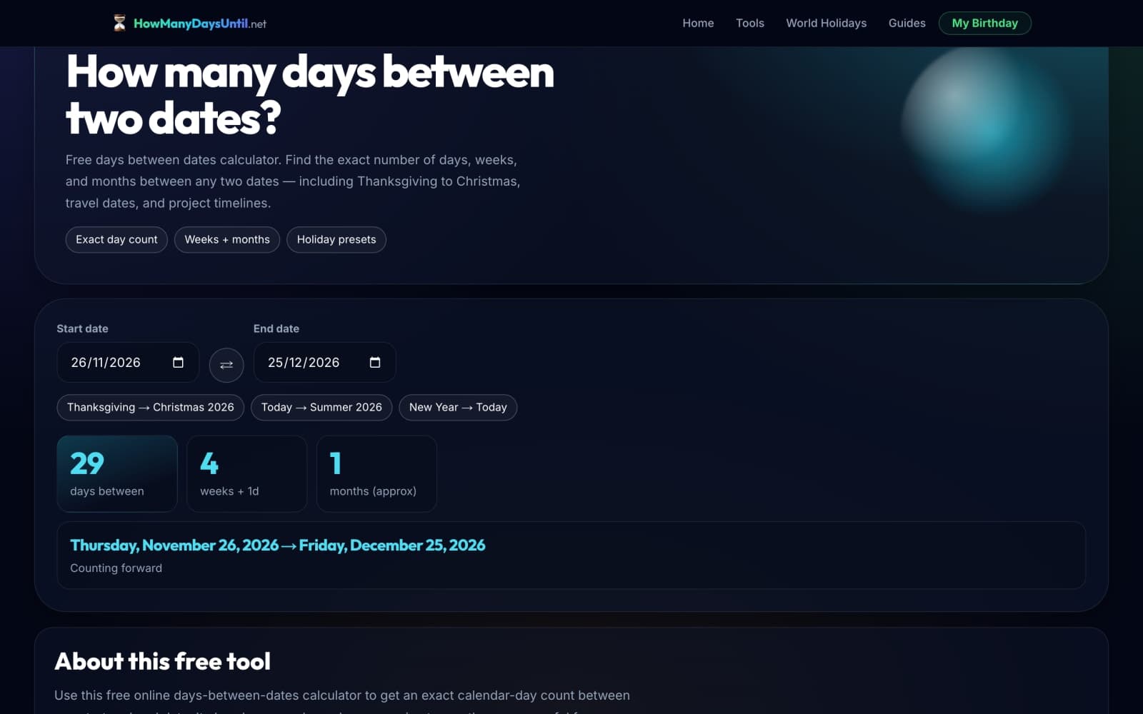 How Many Days Until... screenshot 3 of 5