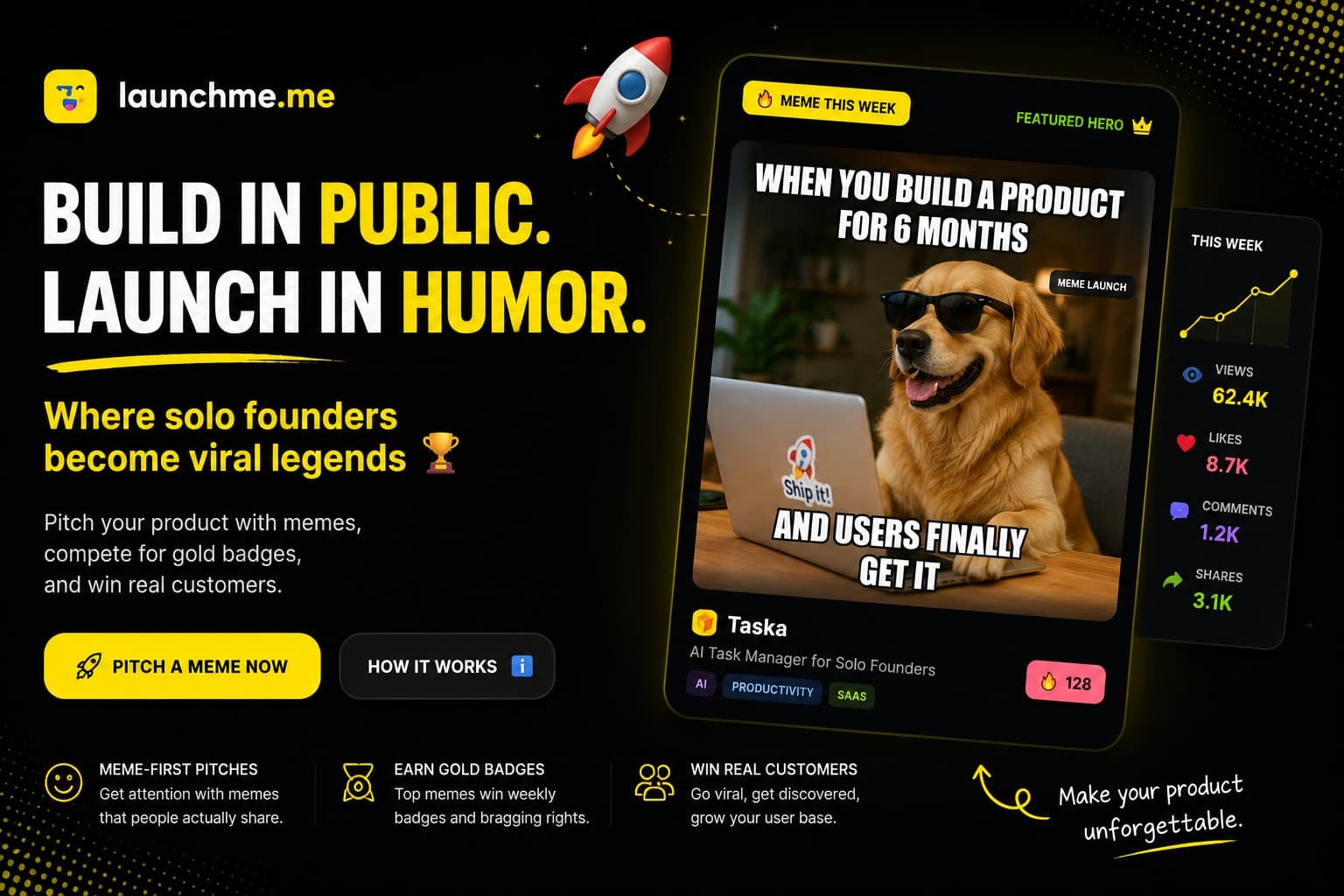 MemeLaunch screenshot 1 of 2