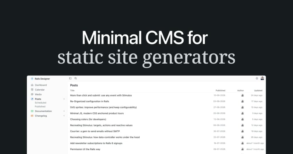 Spinal CMS - Git-based CMS for static site generators, so your writers publish without code