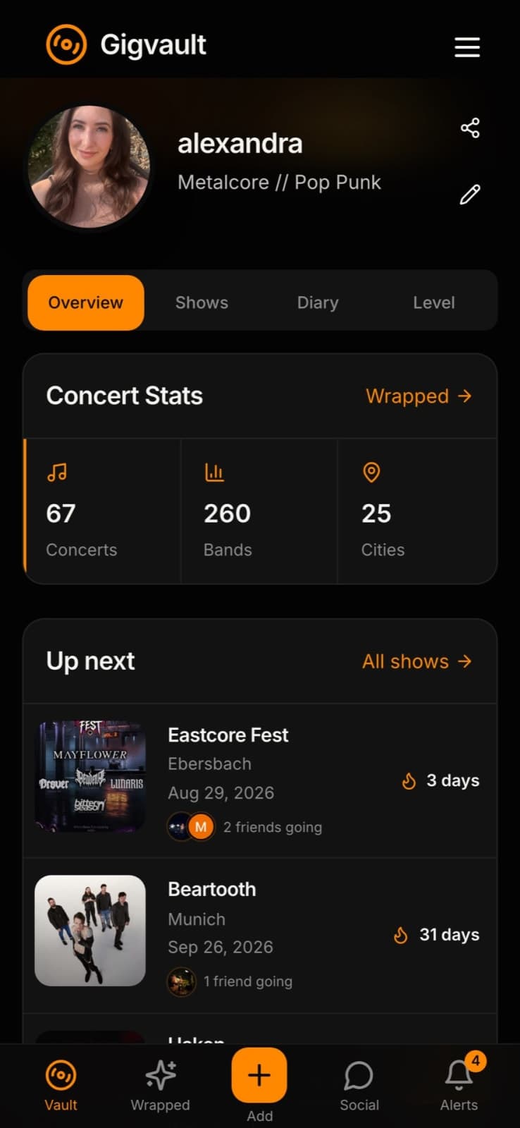 Gigvault screenshot 2 of 3