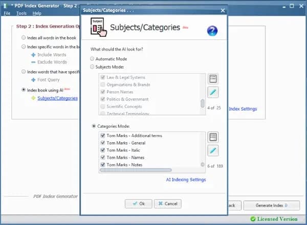PDF Index Generator screenshot 3 of 6