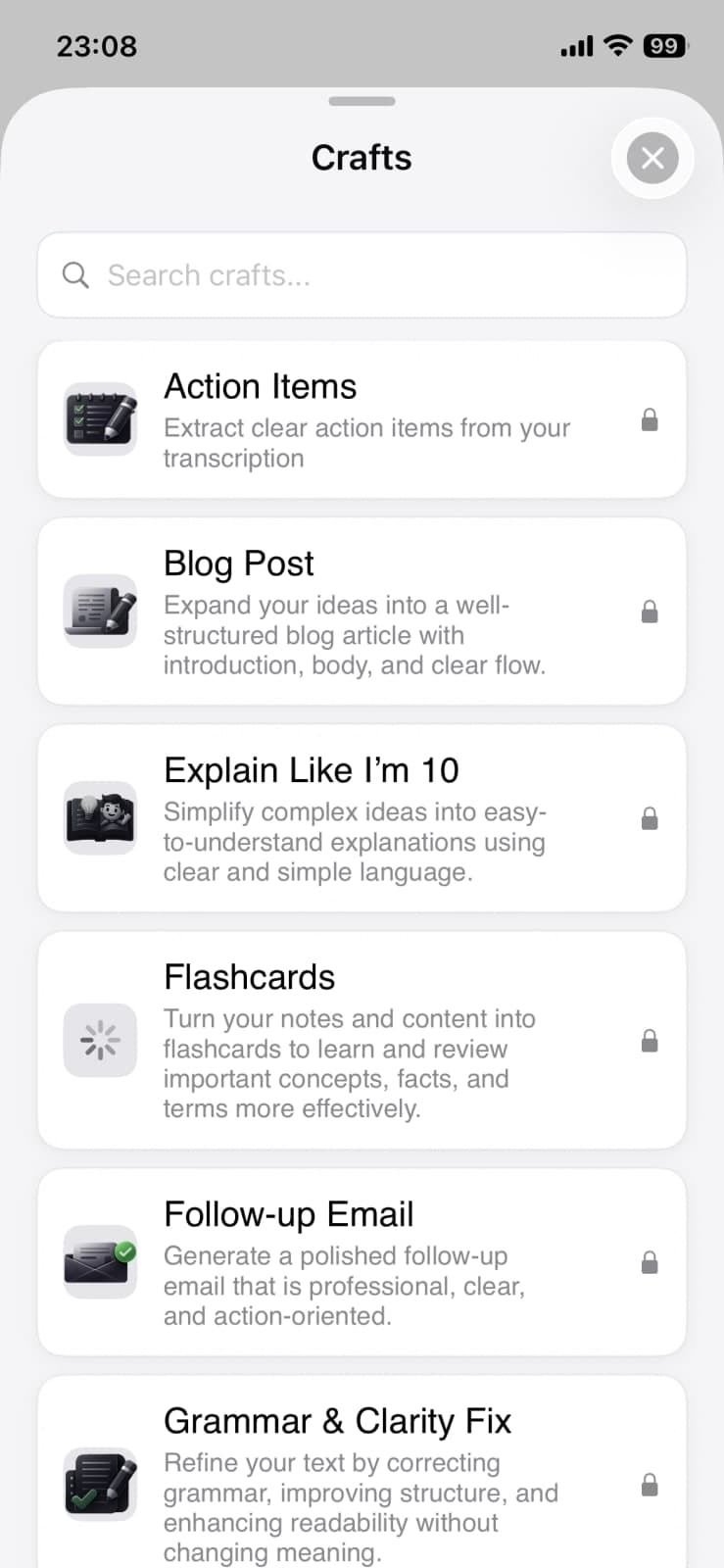 AltNotes – AI Voice Notes screenshot 6 of 6