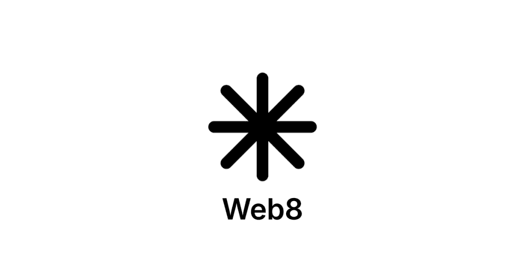 Web8 logo