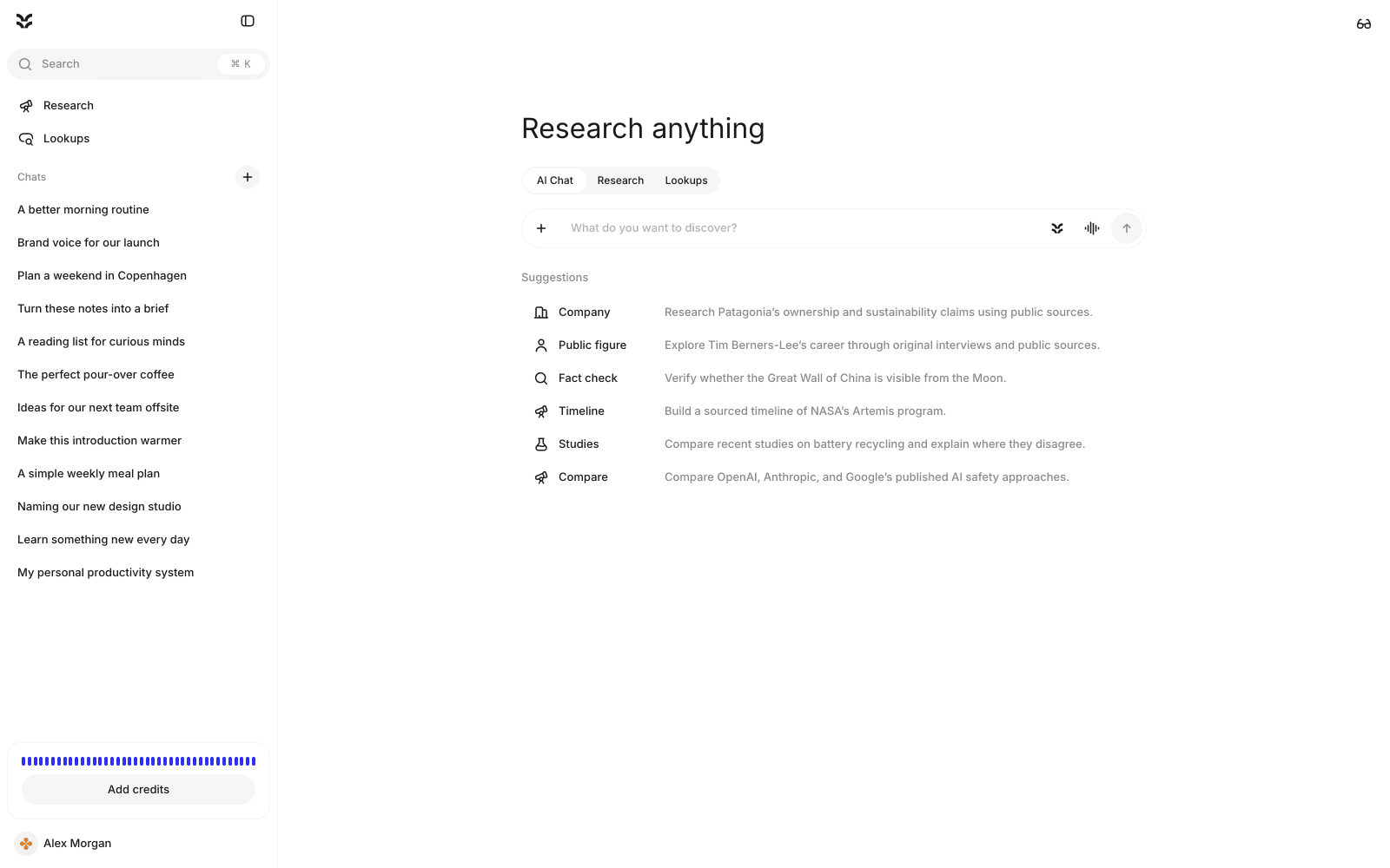 Deep Search - AI research that turns complex questions into clear, useful answers